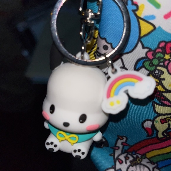 Tokidoki for hellosanrio by Ju x Ju x Be Bop Rainbow Cloud Zipped Baguette. RARE - Picture 4 of 9
